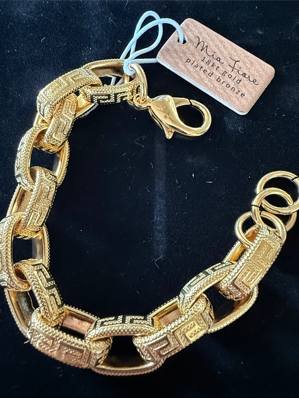 Mia Fiore Bronze Link Bracelet